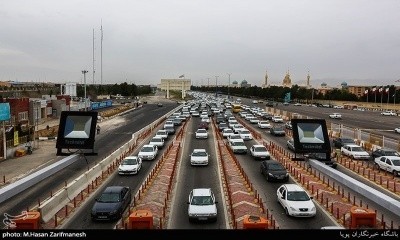 ۲۵ هزار خودروی ورودی به شهرک صنعتی شمس هر روز عوارض پرداخت می‌کنند