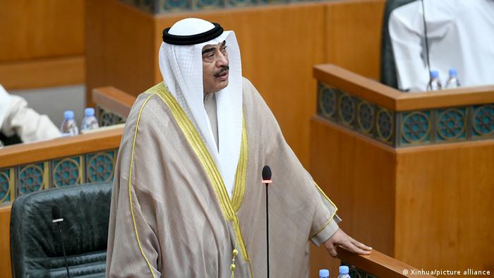 شیخ صباح الخالد نخست وزیر مستعفی کویت