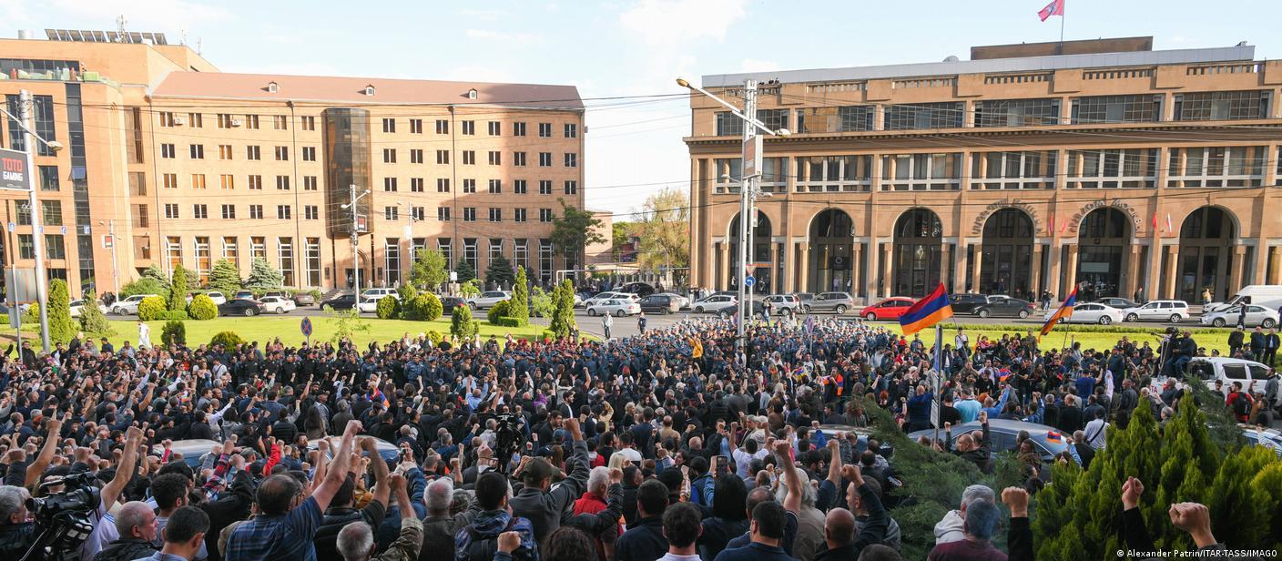 اعتراضات ضد دولتی در ارمنستان ده‌ها زخمی برجا گذاشت