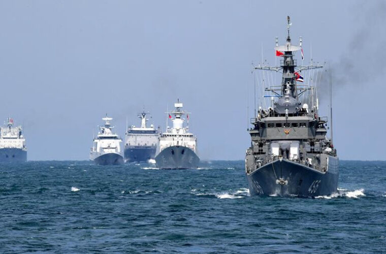 چین بزرگترین مانور نظامی را در اطراف تایوان آغاز کرد