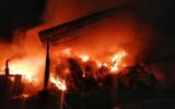 خسارت۷۰ میلیارد ریالی آتش سوزی دامداری در فشافویه