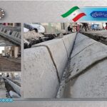 بهسازی آب‌روها برای هدایت آب‌های سطحی در شهر حسن‌آباد فشافویه
