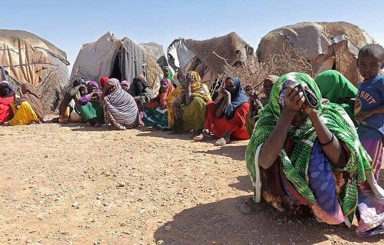 جان باختن هزاران نفر به دلیل خشکسالی در سومالی