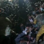 دهها قربانی و زخمی براثر ازدحام جمعیت در صنعا + فیلم