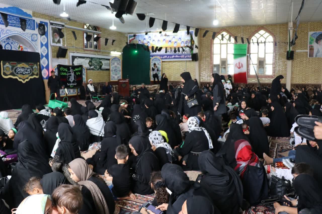 ، همایش شیرخوارگان حسینی در شهرحسن آبادفشافویه برگزار شد.