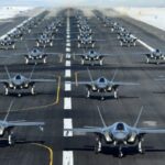 امریکا جنگنده‌های F-35 و F-16 بیشتری عازم تنگه هرمز می‌کند
