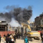 توضیحات استاندار کربلا درباره علت آتش‌سوزی در نزدیکی حرم امام حسین علیه السلام