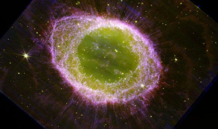گزارش تلسکوپ فضایی جیمز وب از مراحل پایانی حیات یک ستاره