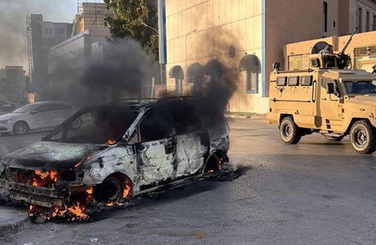 درگیری های جدید در طرابلس دهها کشته و زخمی برجای گذاشت