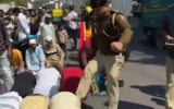 برخورد خشونت آمیز پلیس هند با نمازگزاران