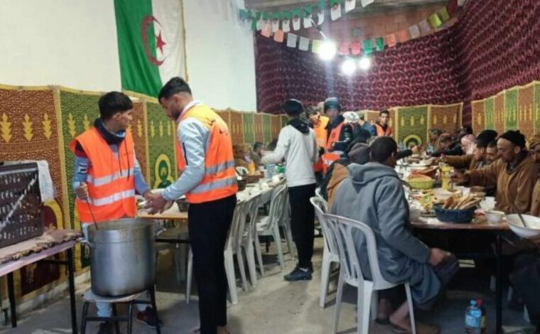 طرح «بیا و افطار کن» برای روزه‌داران در الجزایر