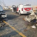 واژگونی ون زائران ایرانی در عراق 6 کشته و زخمی بر جا گذاشت