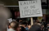 تجمع مدعیان برقراری خلافت اسلامی در آلمان