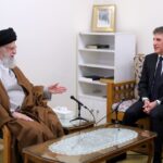 نیچروان بارزانی با رهبر جمهوری اسلامی در تهران دیدار کرد