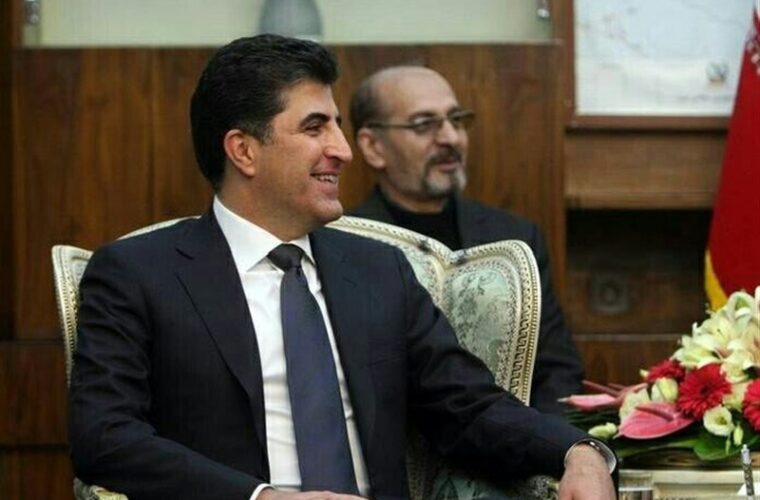 رئیس رژیم اقلیم کردستان عراق از ایران چه می‌خواهد؟فیلم