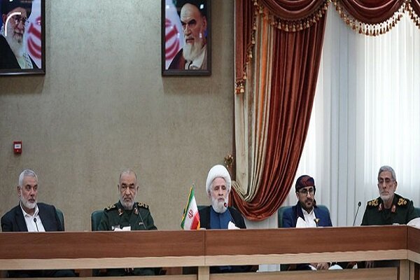نشست سرلشکرسلامی؛با نمایندگان«محورمقاومت اسلامی»در تهران