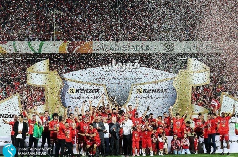 قهرمانی باشگاه پرسپولیس در لیگ برتر ایران