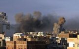 حمله مشترک امریکا و انگلیس به استان حجه یمن