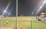 درخشش تیم فوتبال «هدف دشت طلایی» در شب افتتاحیه نور ورزشگاه حسن‌آباد