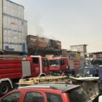 آتش‌سوزی در منطقه تجاری نجف اشرف مهار شد؛ حادثه تلفات جانی نداشت