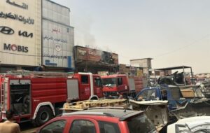 آتش‌سوزی در منطقه تجاری نجف اشرف مهار شد؛ حادثه تلفات جانی نداشت