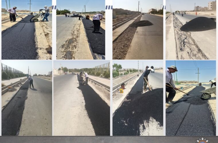 ادامه عملیات عمرانی ترمیم و بهسازی نوار حفاری و لکهگیری آسفالت در شهرحسنآباد ادامه عملیات عمرانی ترمیم و بهسازی نوار حفاری و لکهگیری آسفالت در شهرحسنآباد