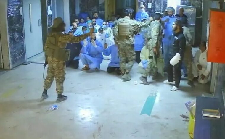 انتشار ویدئوی اعدام جمعی در بیمارستان ملی السویداء سوریه انتشار ویدئوی اعدام جمعی در بیمارستان ملی السویداء سوریه
