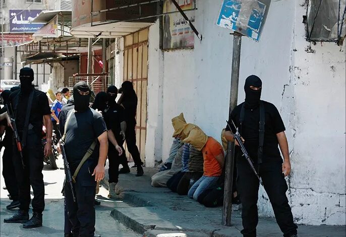 اعدام جاسوسان رژیم صهیونیستی توسط مقاومت فلسطین در غزه