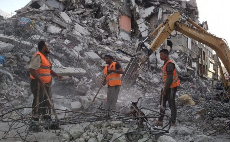 بیش از ۸ هزار مفقود در زیر آوارهای غزه؛ درخواست فوری برای تیم‌های نجات و تجهیزات تشخیص هویت