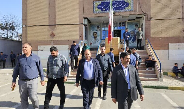 تداوم بازدید بخشدار فشافویه از مدارس؛ بخشدار از زیرساختهای آموزشی حسنآباد و ابراهیمآباد بازدید کرد تداوم بازدید بخشدار فشافویه از مدارس؛ بخشدار از زیرساختهای آموزشی حسنآباد و ابراهیمآباد بازدید کرد