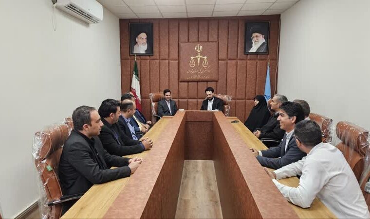 دیدار بخشدار فشافویه و رئیس جدید حوزه قضایی؛ تأکید بر پیگیری مسائل اقتصادی و زیرساختی
