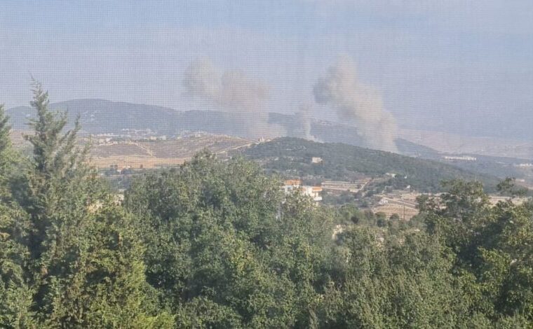 حملات هوایی گسترده رژیم صهیونیستی به لبنان؛ ارتفاعات البقاع هدف بمباران و نقض آشکار قطعنامه ۱۷۰۱