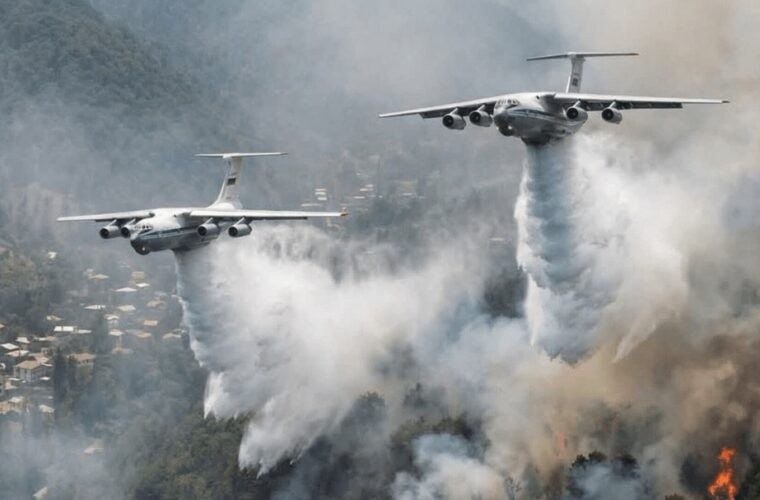 آتشسوزی جنگلهای هیرکانی؛ هواپیماهای ترکیه به مرزنآباد رسیدند؛ هشدار قضایی درباره قصور داخلی آتشسوزی جنگلهای هیرکانی؛ هواپیماهای ترکیه به مرزنآباد رسیدند؛ هشدار قضایی درباره قصور داخلی