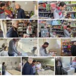 برخورد قانونی با ۴ واحد صنفی در بخش فشافویه به دلیل گران‌فروشی