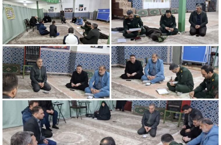 ائتلاًف مسئولان فشافویه برای تحقق مساجد تراز انقلاب اسلامی و محله مردم‌سالار در حسن‌آباد