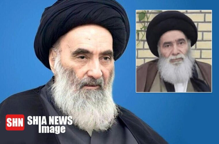 تشییع پیکر حاج سیدهادی حسینی سیستانی  در شهر قم