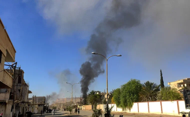 شلیک راکت به دمشق؛ اصابت پرتابهها به منطقه راهبردی المزه شلیک راکت به دمشق؛ اصابت پرتابهها به منطقه راهبردی المزه