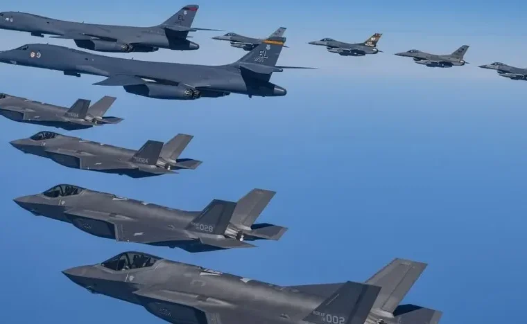 رزمایش هوایی آمریکا در خاورمیانه؛ نشانه‌ی تهدید ایران