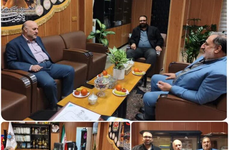 دیدار معاون سیاسی ـ اجتماعی استانداری تهران با شهردار حسنآباد دیدار معاون سیاسی ـ اجتماعی استانداری تهران با شهردار حسنآباد