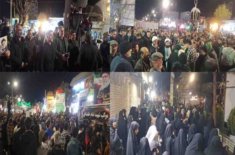 سوگواری گسترده در حسنآباد؛ همبستگی مردم با رهبر شهید انقلاب سوگواری گسترده در حسنآباد؛ همبستگی مردم با رهبر شهید انقلاب