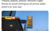 دانمارک: بحران انرژی، رانندگی را محدود کنید!