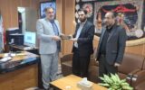 نشست صمیمانه رئيس حوزه قضايي بخش فشافويه با شهردارحسن آباد