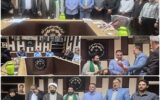 دیدار مسئولین شهری با اعضای شورای حسن‌ آباد به مناسبت روز شوراها