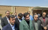 معاون رئیس جمهور ایران از طرحهای اقامتی و ورزشی در فشافویه بازدید کرد معاون رئیس جمهور ایران از طرحهای اقامتی و ورزشی در فشافویه بازدید کرد